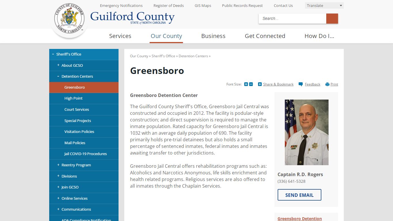 Greensboro - Guilford County, NC